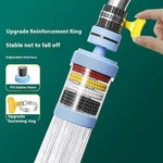 (4 পিস)360 Degree Rotatable 6 Layers Water purifier magnetic filter tap
