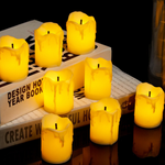 (3 PCS) Candle Light LED Lamp Special Candle Light Gift