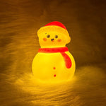 1 PCS New Christmas Night Light Hat Snowman Luminous