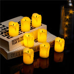 (3 PCS) Candle Light LED Lamp Special Candle Light Gift