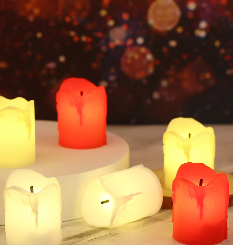 (24 PCS) Candle Light LED Lamp Special Candle Light Gift